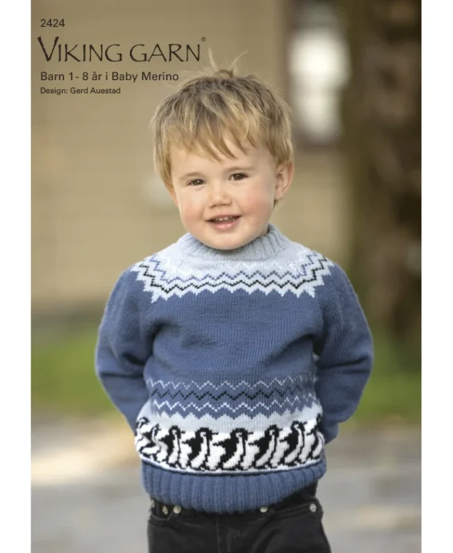 Viking Garn Mönsterkatalog 2424 - Baby Merino Säker betalning