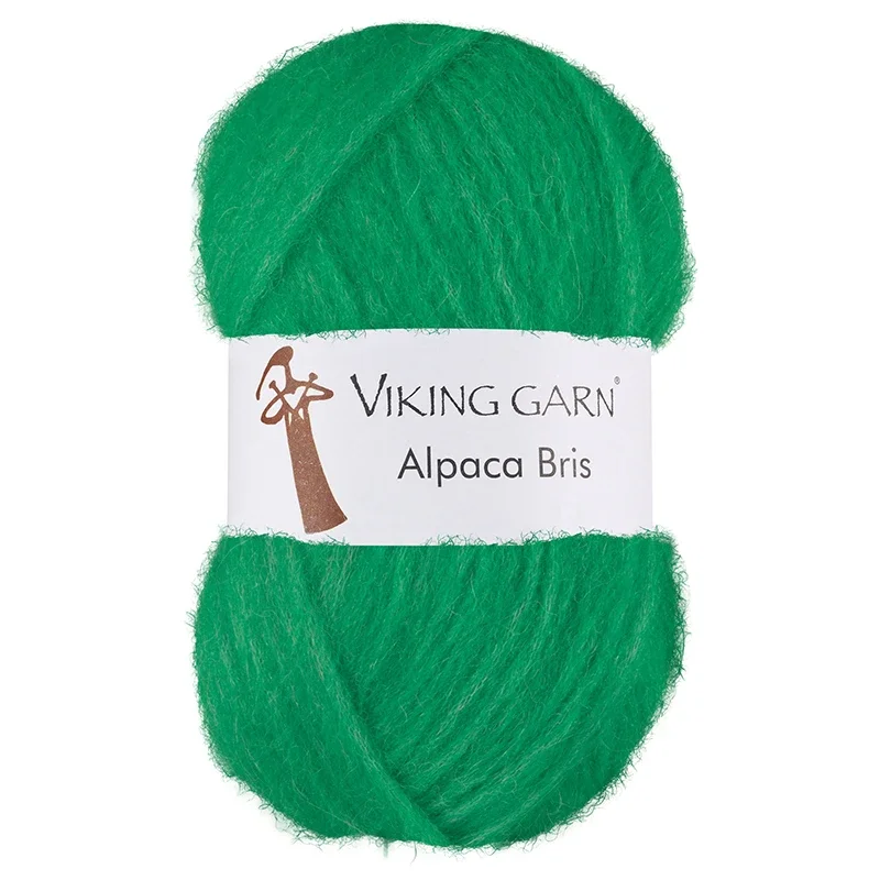 Kundfavorit Garn Alpaca Bris, 50g, Grön 337