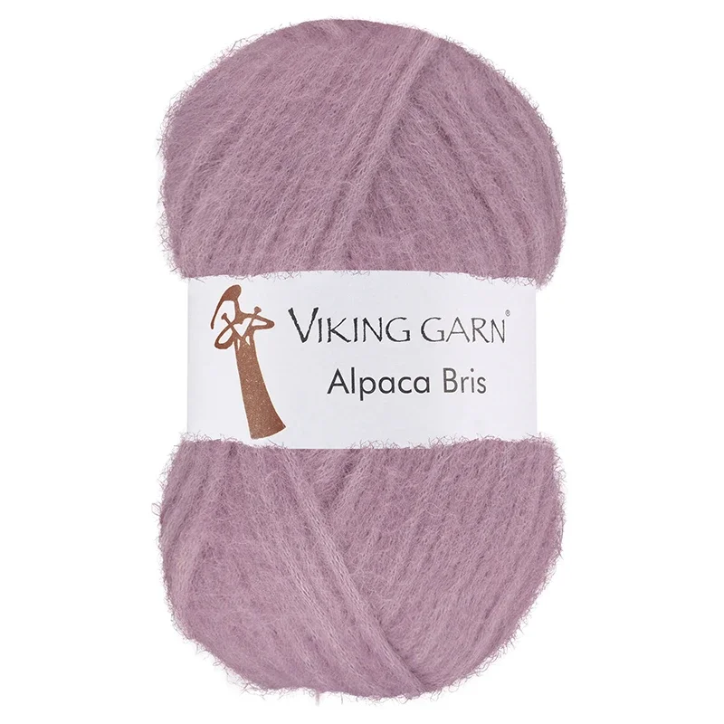 Garn Alpaca Bris, 50g, Ljus Lila 367 Outlet
