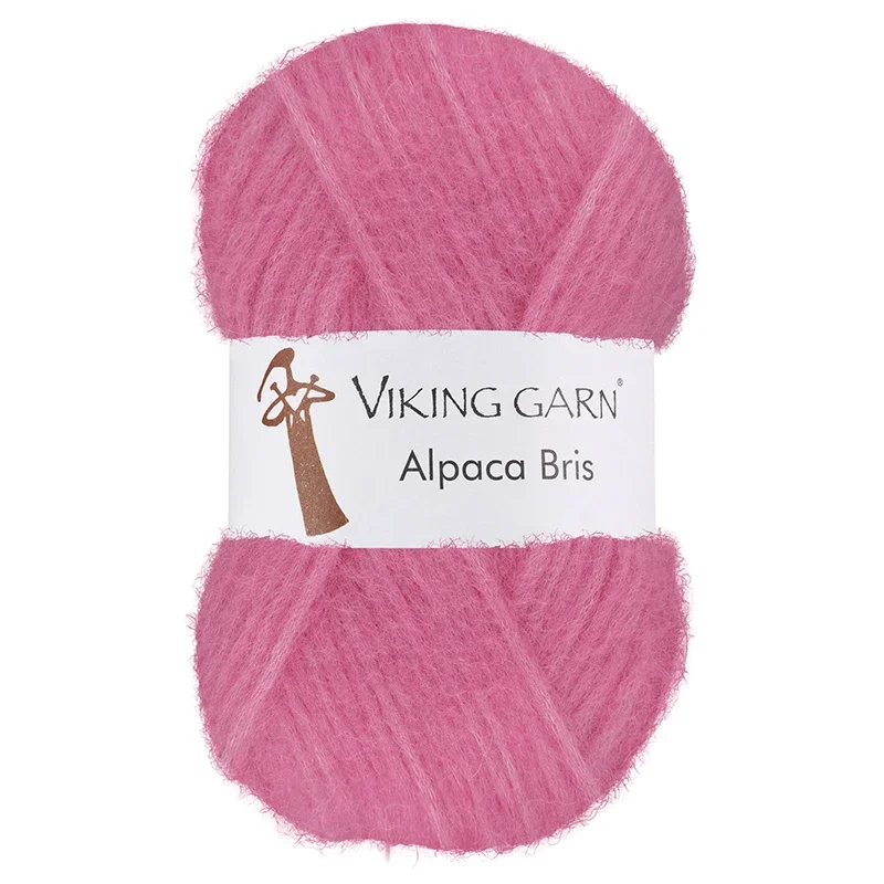 Garn Alpaca Bris, 50g, Rosa 361 Lägg i varukorgen