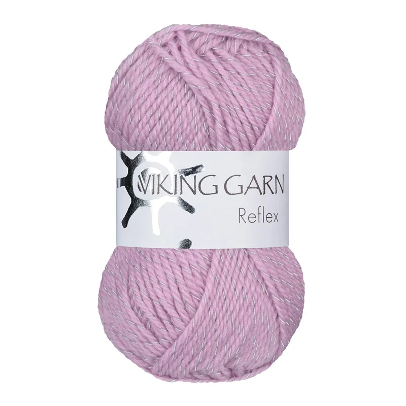 Snabb frakt Garn Reflex, 50g, Ljusrosa 474