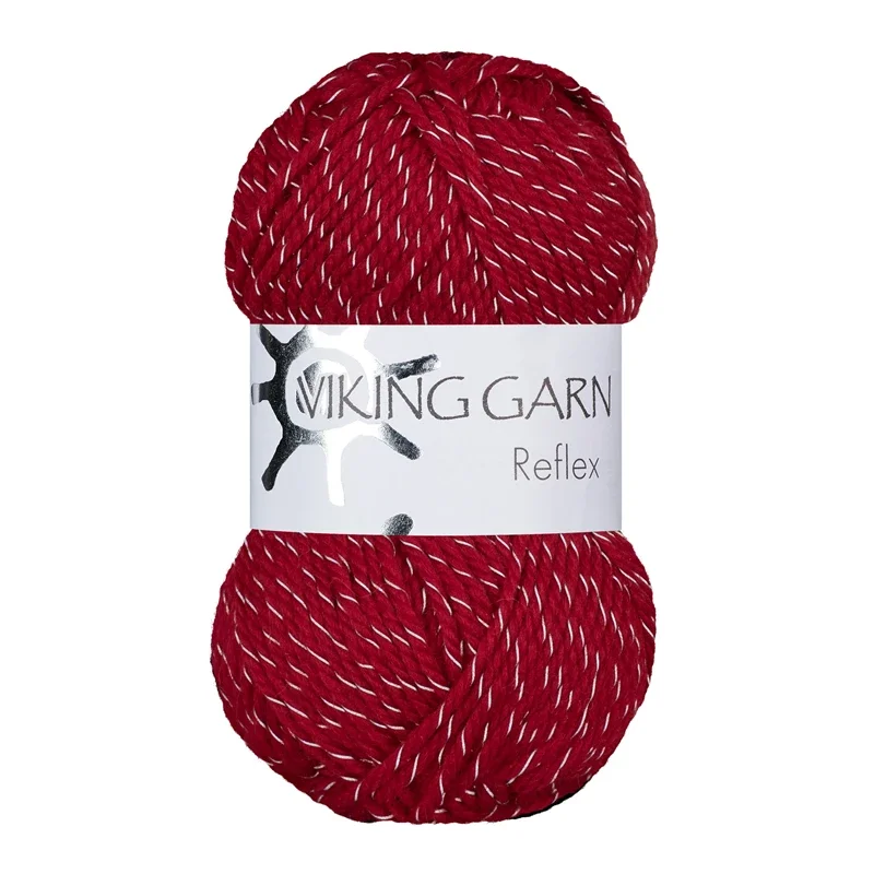 Garn Reflex, 50g, Röd 460 Sänkt pris