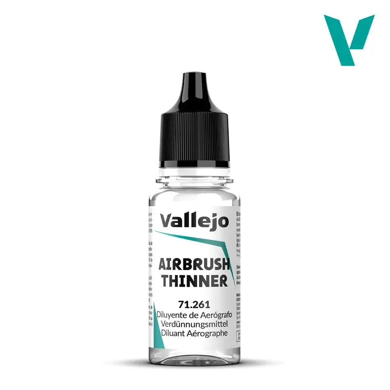 Vallejo Airbrush Thinner, 18mm, Auxiliary Expressleverans
