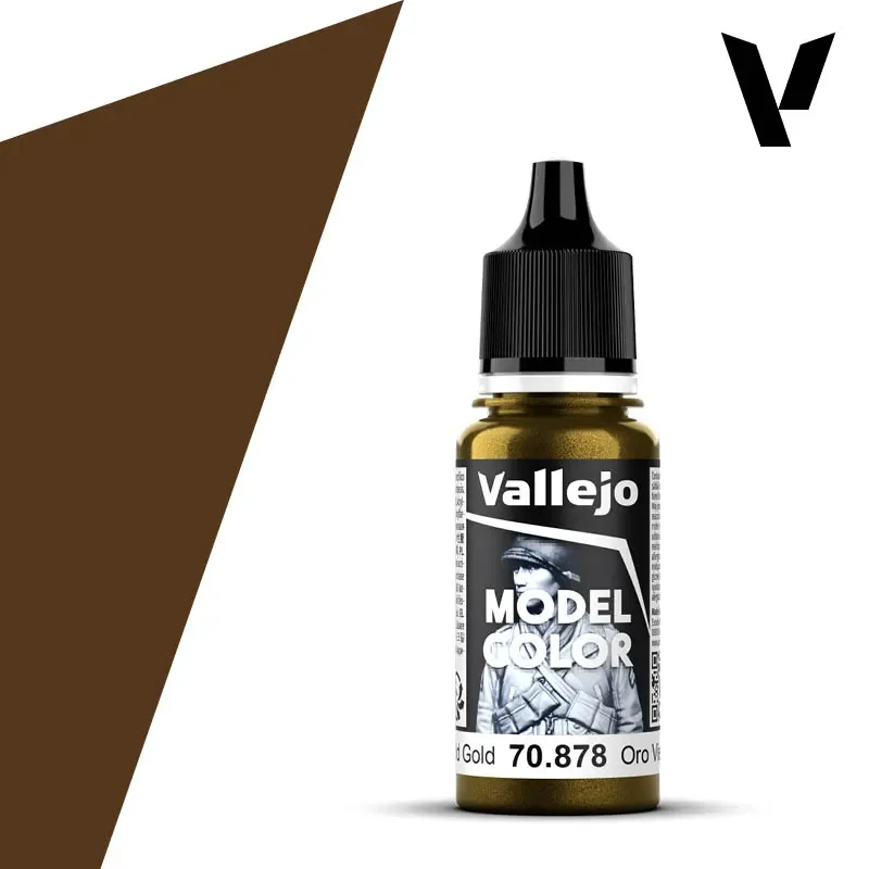 Vallejo Old Gold (metallic), 18mm, No 200 Endast denna vecka