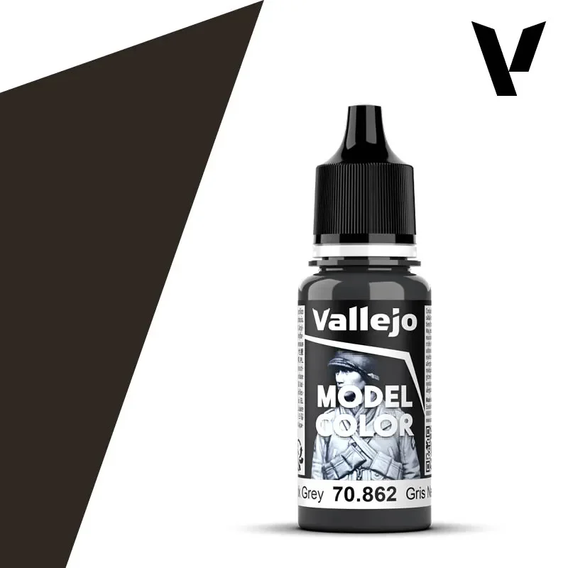 Vallejo Black Grey, 18mm, No 185 Fri frakt