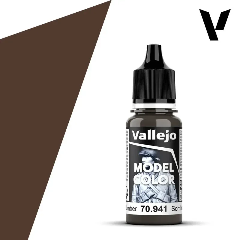 Kampanjpris Vallejo Burnt Umber, 18mm, No 118