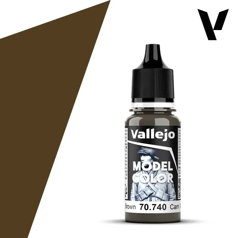 Kampanj Vallejo Camouflage Middle Brown, 18mm, No 117