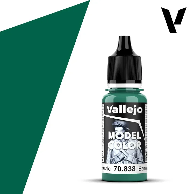 Utförsäljning Vallejo Emerald, 18mm, No 75