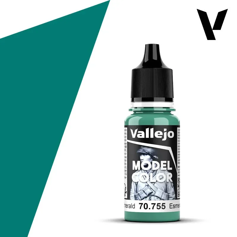 Vallejo Light Emerald, 18mm, No 74 Expressleverans