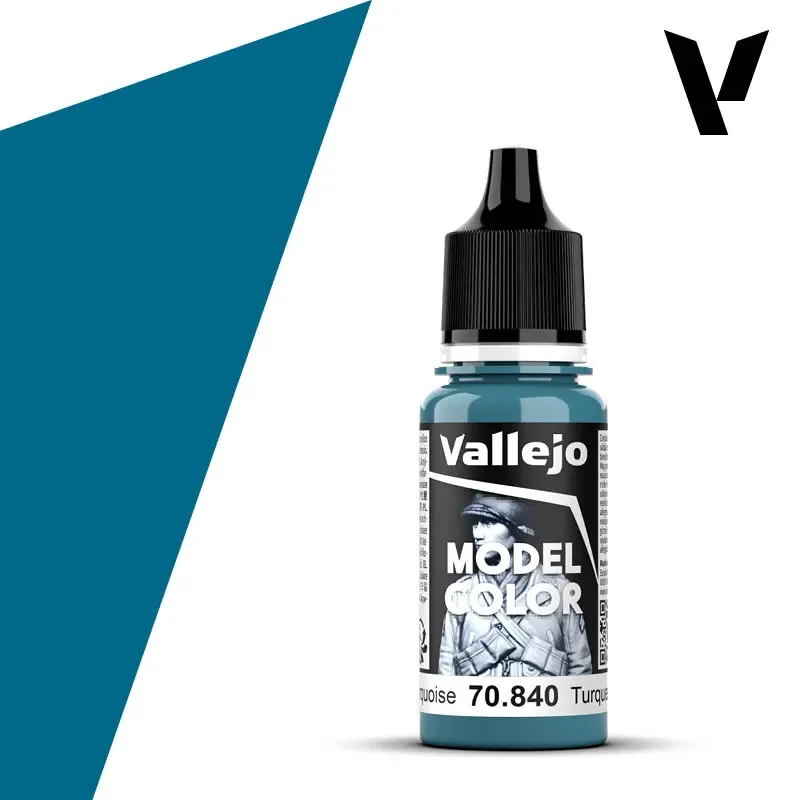 Beställ nu Vallejo Light Turquoise, 18mm, No 70