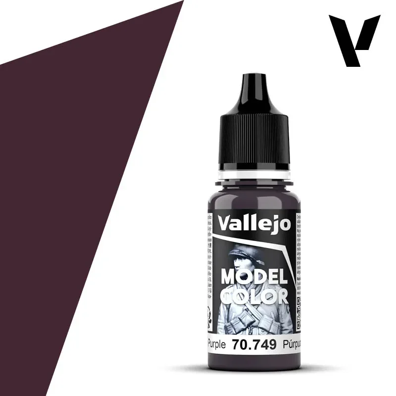 Vallejo Dark Purple, 18mm, No 49 Populär