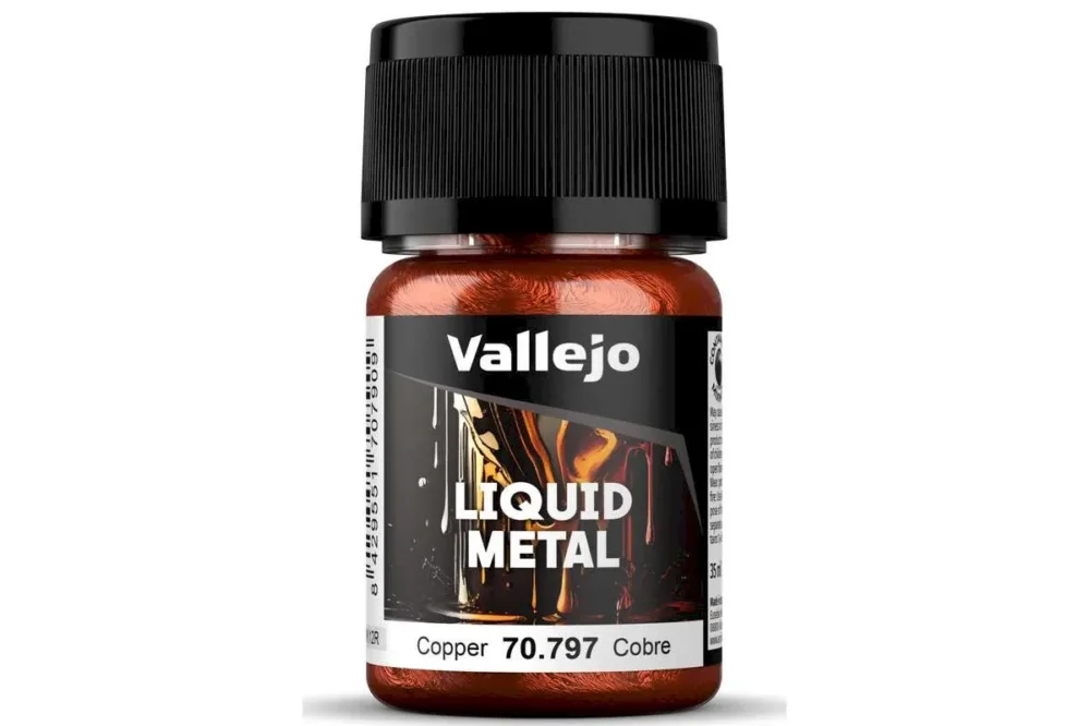 Vallejo Copper metallic, 35ml risnedsättning