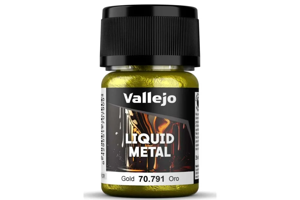 Snabb leverans Vallejo Gold metallic, 35ml