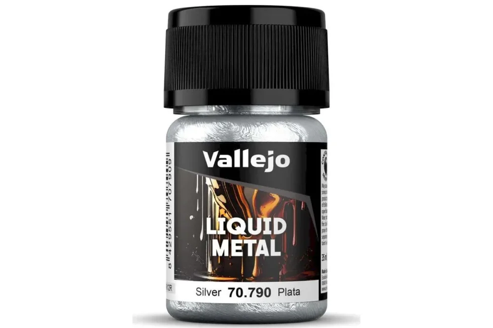 Vallejo Silver metallic, 35ml Kampanj