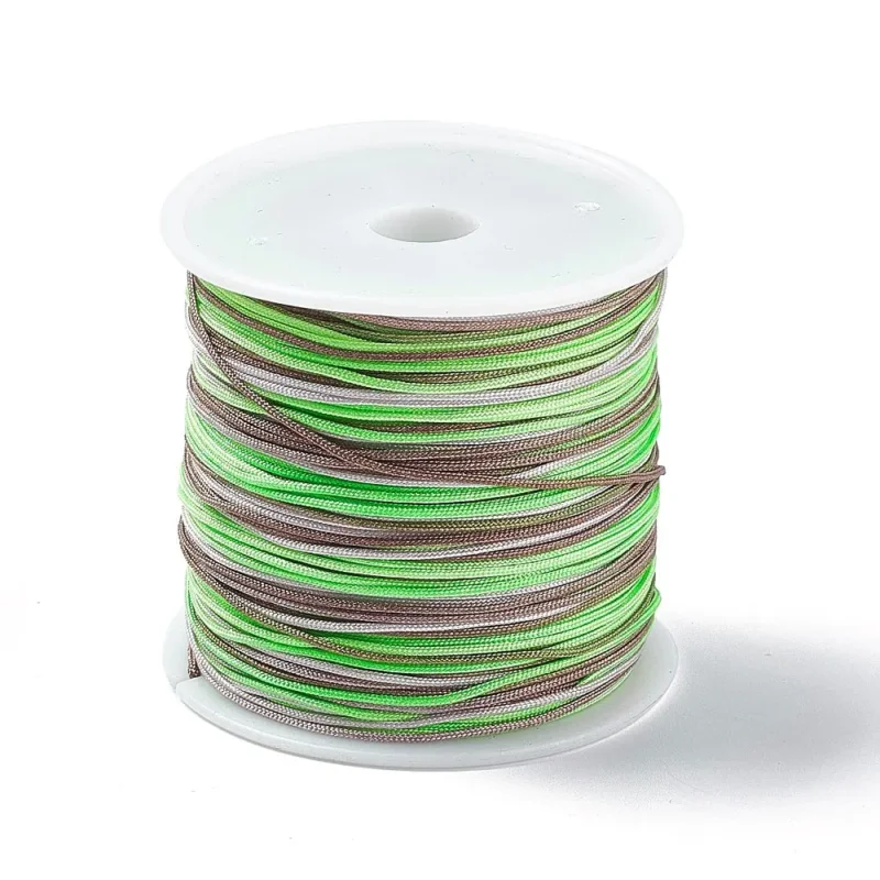 Fynd Nylontråd, Spring Green, Flerfärgad, 0,8mm, 50m