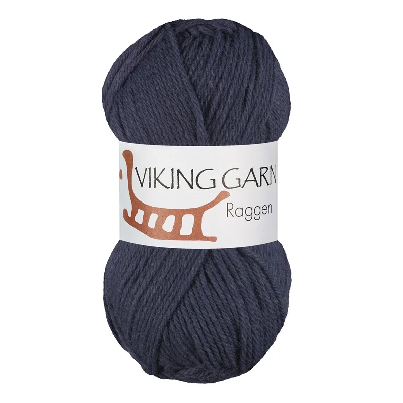 Viking Garn Raggen, 150g, Mörk Blå, 784 Begränsad tid