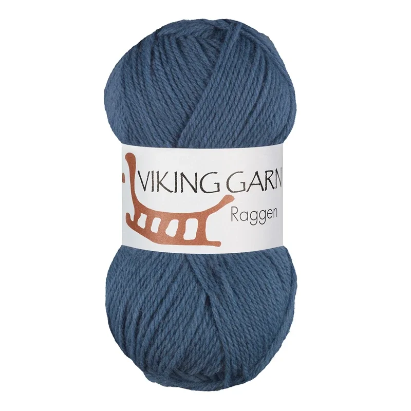 Snabb frakt Viking Garn Raggen, 150g, Blå, 783