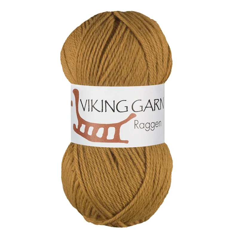 Viking Garn Raggen, 150g, Senap, 746 Erbjudandepris