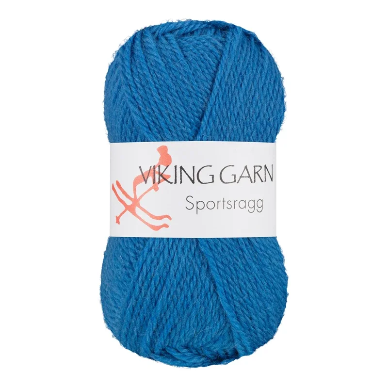 Lägg i varukorgen Viking Garn Sportsragg, 50g, Blå, 575