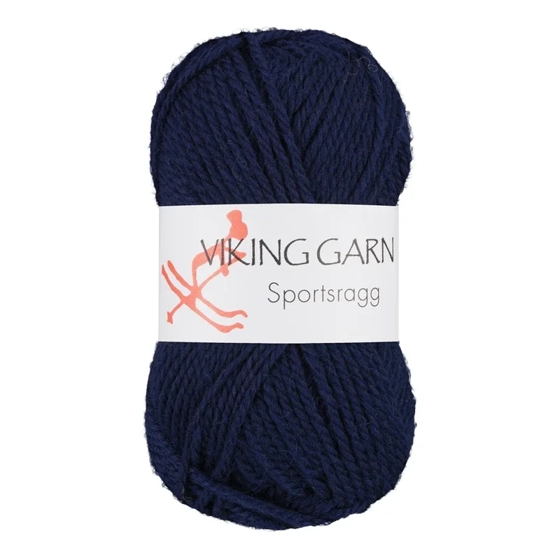 Kampanjpris Viking Garn Sportsragg, 50g, Kungsblått, 526