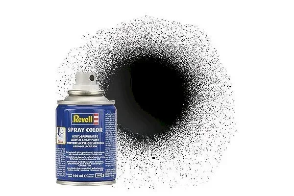 Bästa pris REVELL Spray black gloss 100 ml, No 07