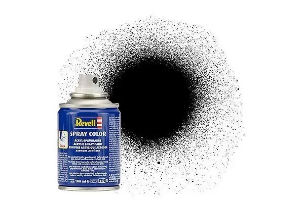 REVELL Spray black silk 100 ml, No 302 Snabb frakt