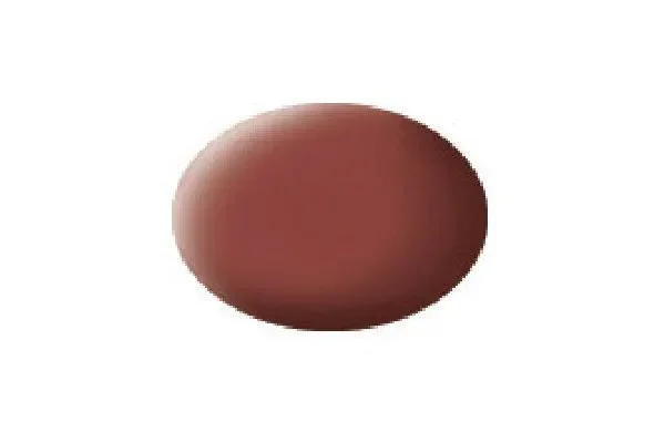 Revell Aqua Color, Matt Reddish Brown (RAL 3009), No 37 Rabatter