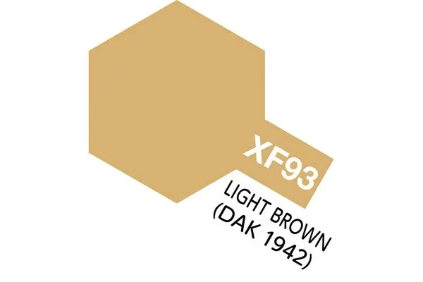 TAMIYA Acrylic Mini XF-93 Light Brown DAK 1942 Extra rabatt