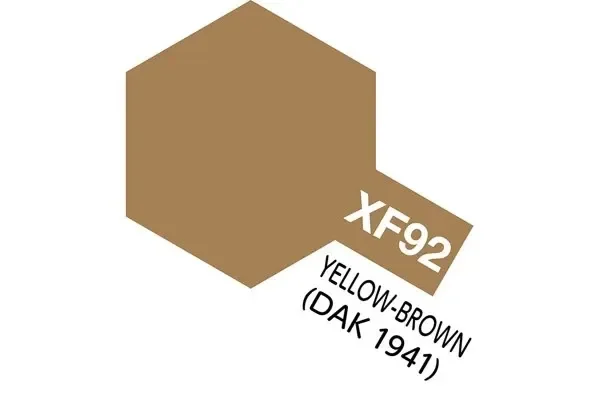 TAMIYA Acrylic Mini XF-92 Yellow-Brown DAK 1941 Endast denna vecka