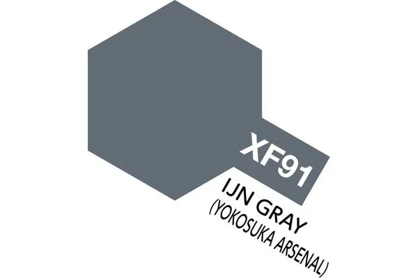 Fynd TAMIYA Acrylic Mini XF-91 IJN Gray (Yokosuka Arsenal)