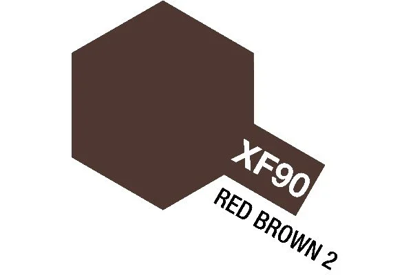 Trygg betalning TAMIYA Acrylic Mini XF-90 Red Brown 2 (Flat)