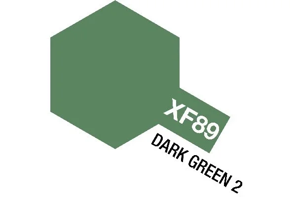 Begränsad tid TAMIYA Acrylic Mini XF-89 Dark Green 2 (Flat)