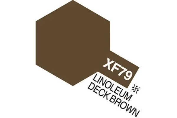 TAMIYA Acrylic Mini XF-79 Lino Deck Brown (Flat) Sänkt pris