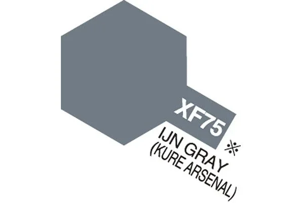 Handla nu TAMIYA Acrylic Mini XF-75 IJN Gray Kure Aresnal (Flat)