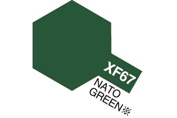 TAMIYA Acrylic Mini XF-67 NATO Green (Flat) Fynd