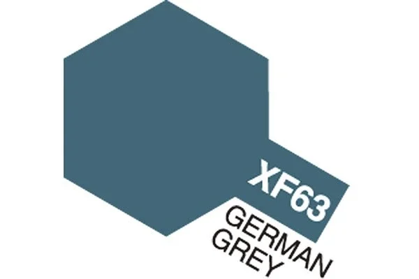 TAMIYA Acrylic Mini XF-63 German Grey (Flat) Premium