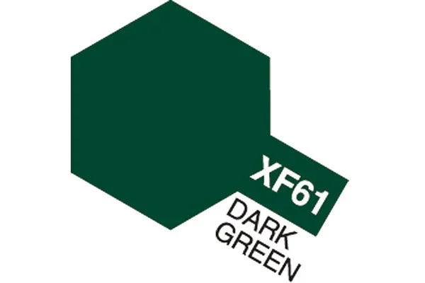 TAMIYA Acrylic Mini XF-61 Dark Green (Flat) Fynd