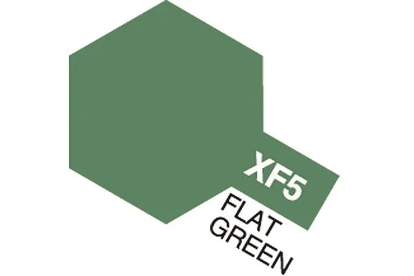 TAMIYA Acrylic Mini XF-5 Flat Green (Flat) Billig