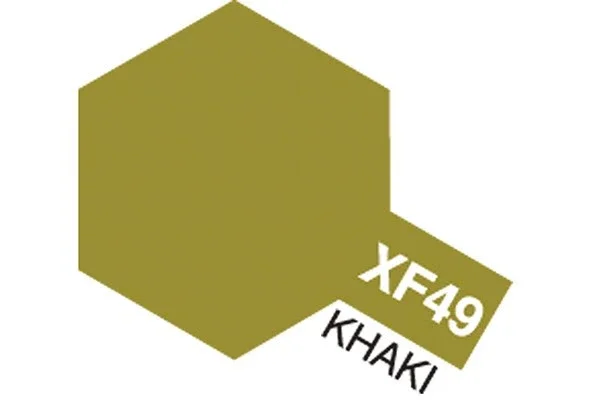 Utförsäljning TAMIYA Acrylic Mini XF-49 Khaki (Flat)