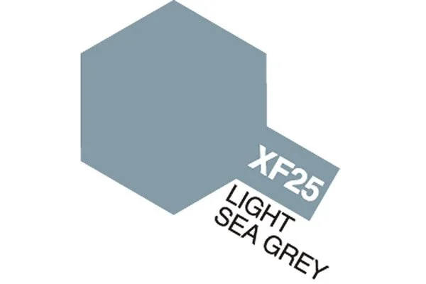 Rabatter TAMIYA Acrylic Mini XF-25 Light Sea Grey (Flat)
