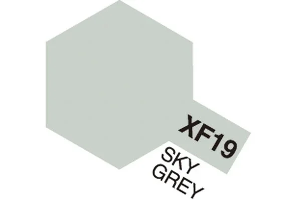 TAMIYA Acrylic Mini XF-19 Sky Grey (Flat) Snabb leverans