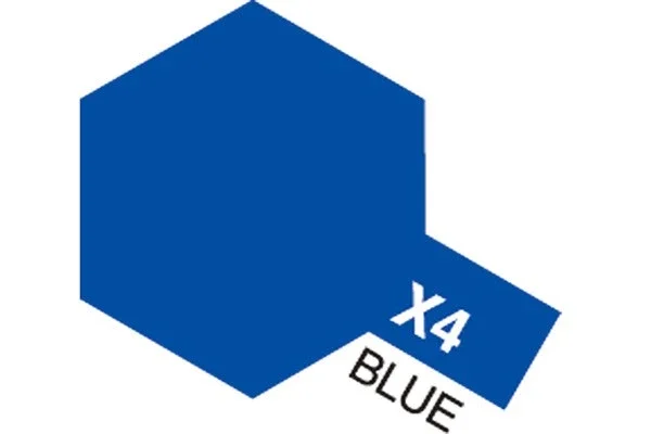 TAMIYA Acrylic Mini X-4 Blue (Gloss) Köp nu