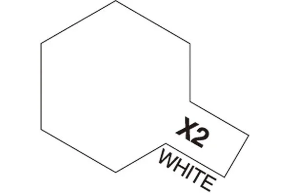 Beställ idag TAMIYA Acrylic Mini X-2 White (Gloss)