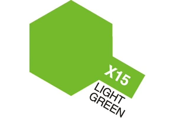 Fynd TAMIYA Acrylic Mini X-15 Light Green (Gloss)