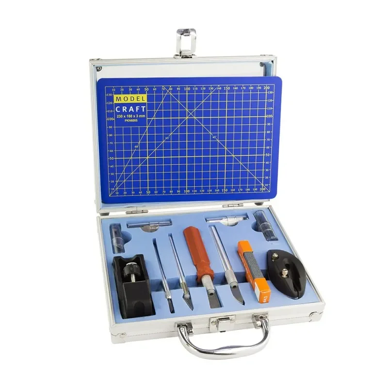 Modelcraft 50 Piece Knife Set & A5 Cutting Mat Beställ nu