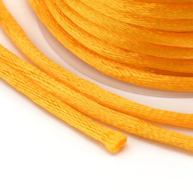 Gold Satin Rattail Cord - 15m/1,5mm Endast denna vecka