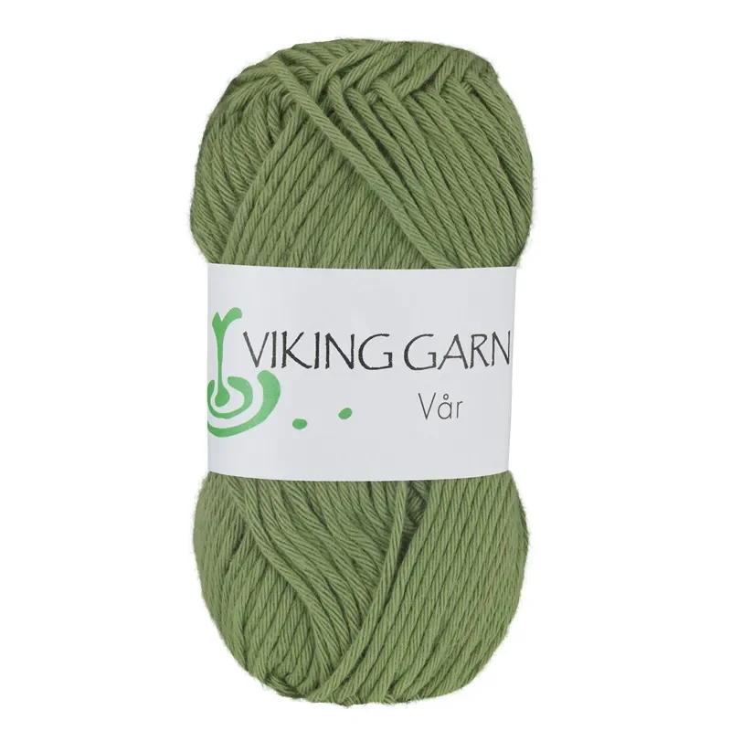 Garn Vår, 50g, Grön 432 Populärt val