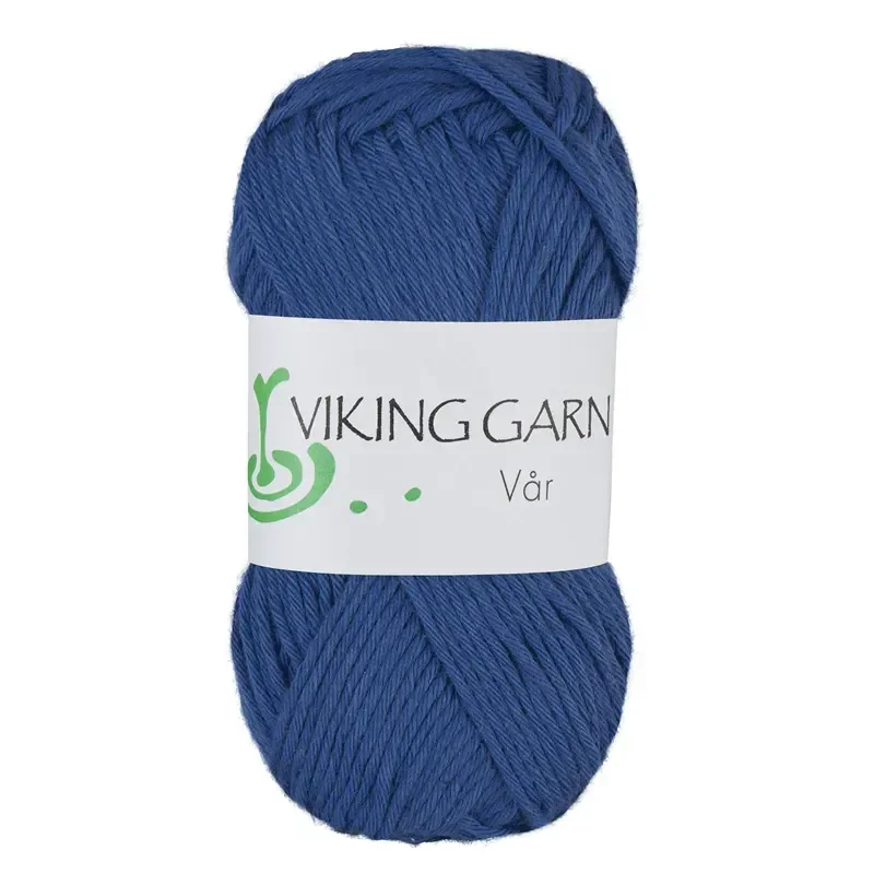 Garn Vår, 50g, Kungsblå 425 Fri frakt