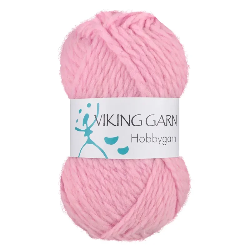 Hobbygarn, 50g, Rosa 964 Sista chansen