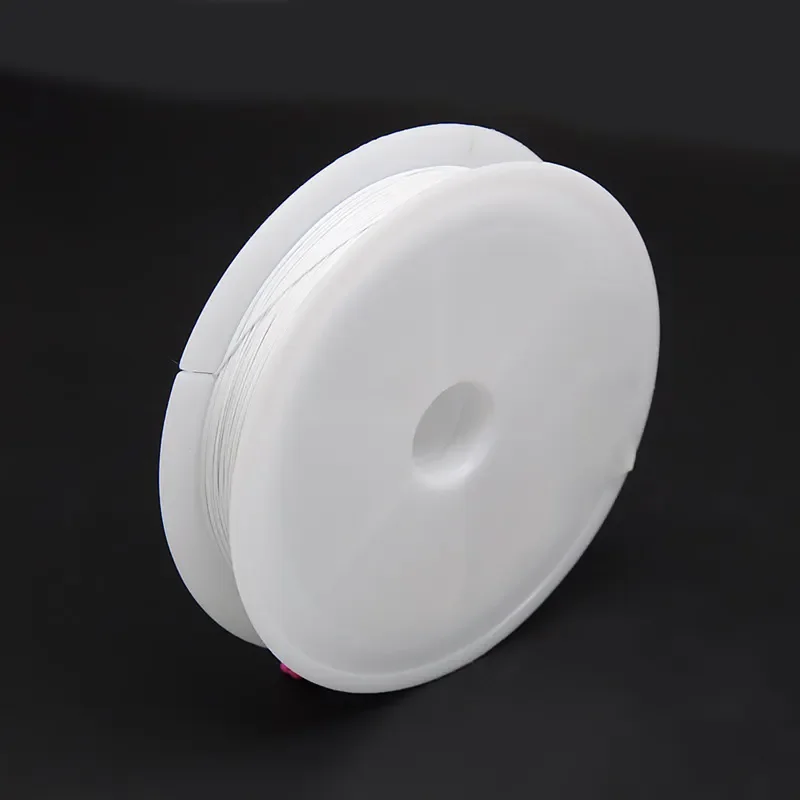 Tiger Tail, Vit, 0,38mm Premium